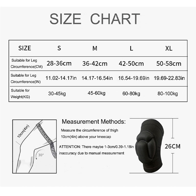 1 Pair/2Pcs Thickening Knee Pa - đánh giá và giá Volleyball Knee Pad