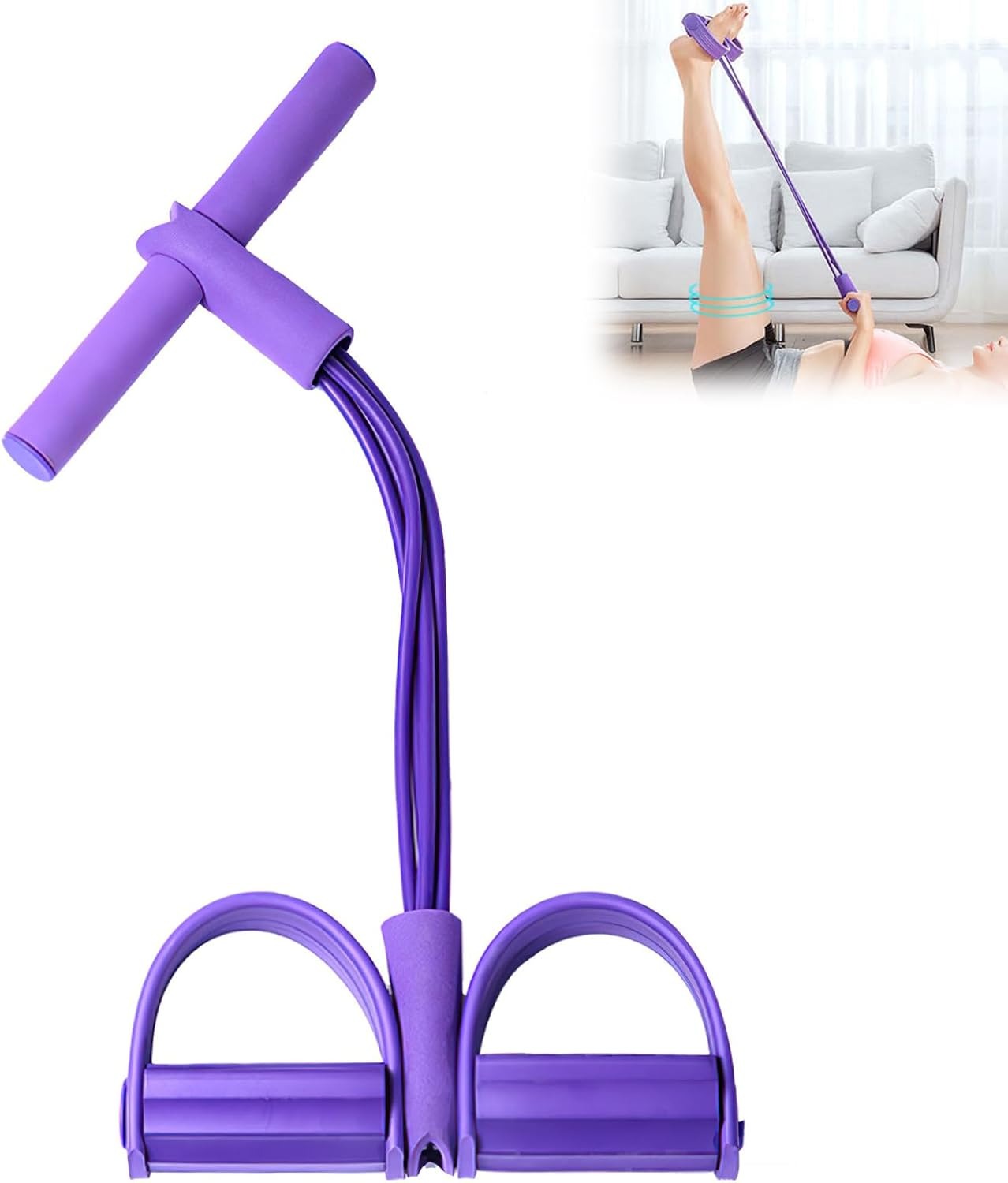 4-Tube Pedal Resistance Band M - đánh giá và giá Sports Equipment Warehouse