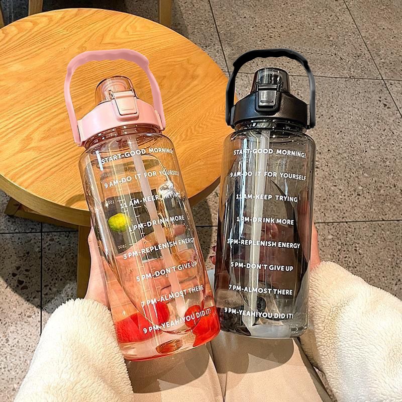 2 Liters Straw Plastic Water B - đánh giá và giá Sports Equipment Types