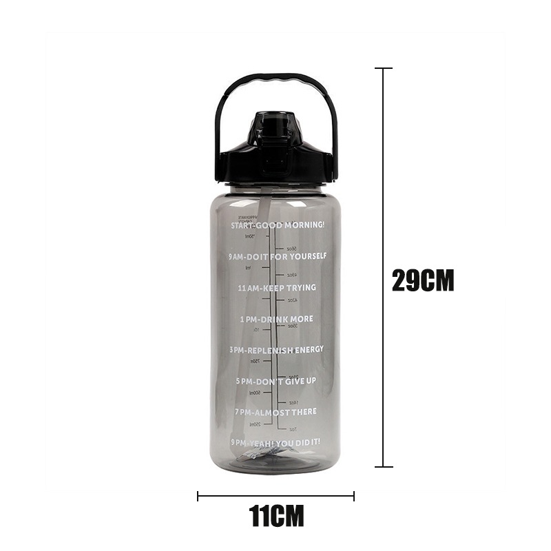 2 Liters Straw Plastic Water B - đánh giá và giá Sports Equipment Types