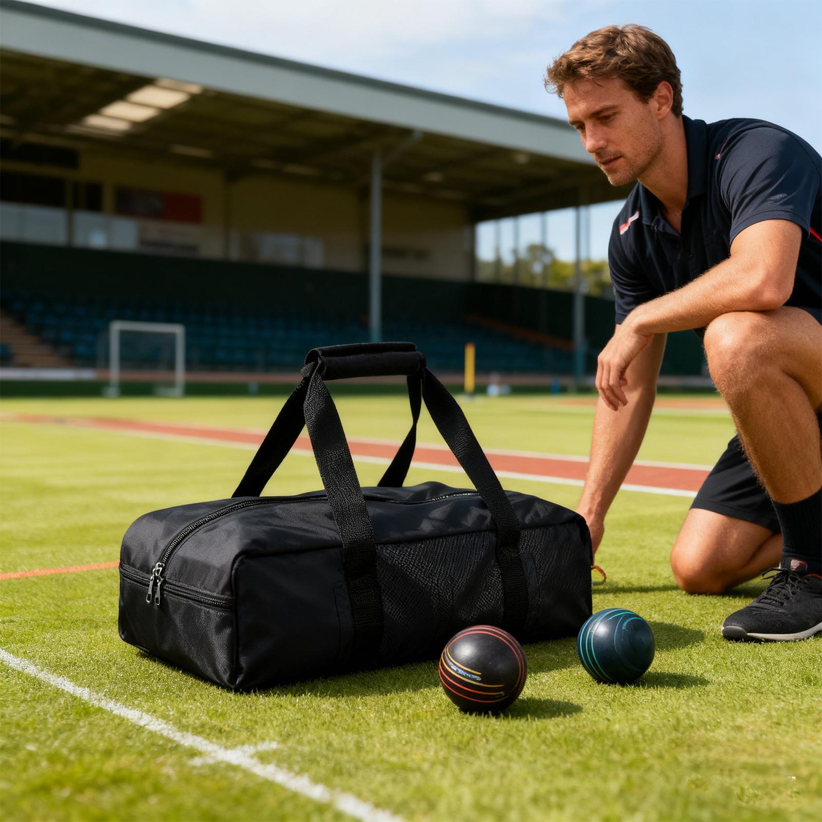Ball Bags 8-Compartments Water - đánh giá và giá Bocce Ball Set