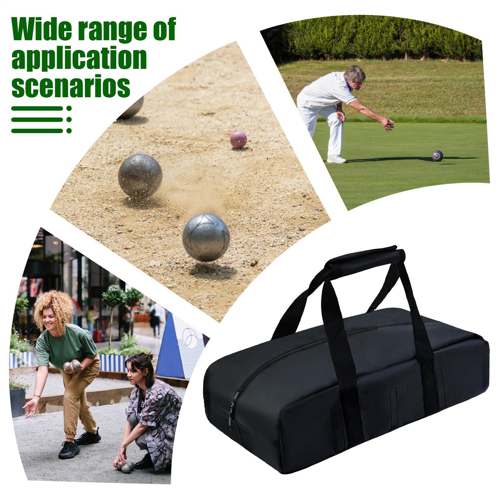 Ball Bags 8-Compartments Water - đánh giá và giá Bocce Ball Set