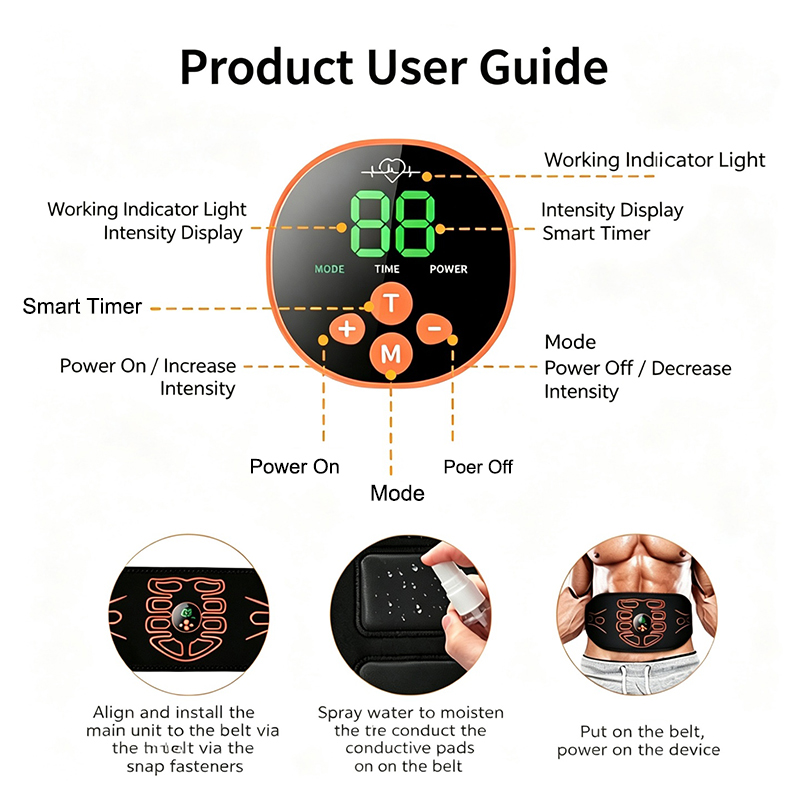 Abdominal Toning Belt Smart Ab - đánh giá và giá Sports Equipment Website