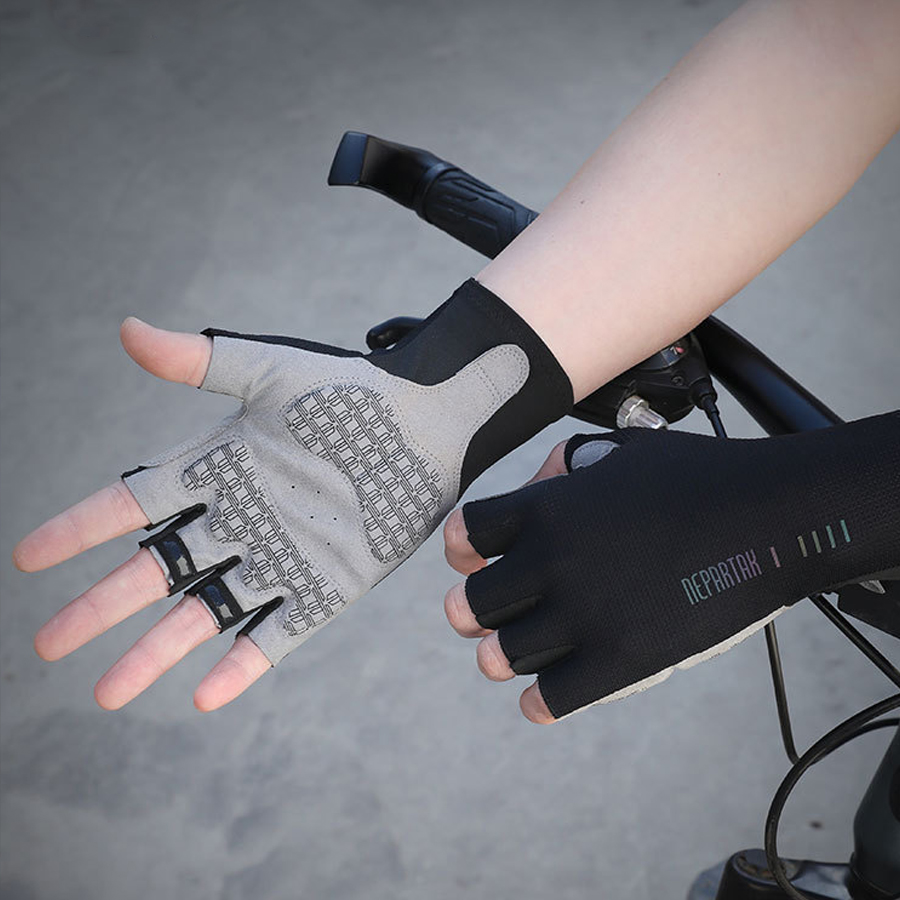 New Team cycling Gloves Half F - đánh giá và giá Name Sports Equipment