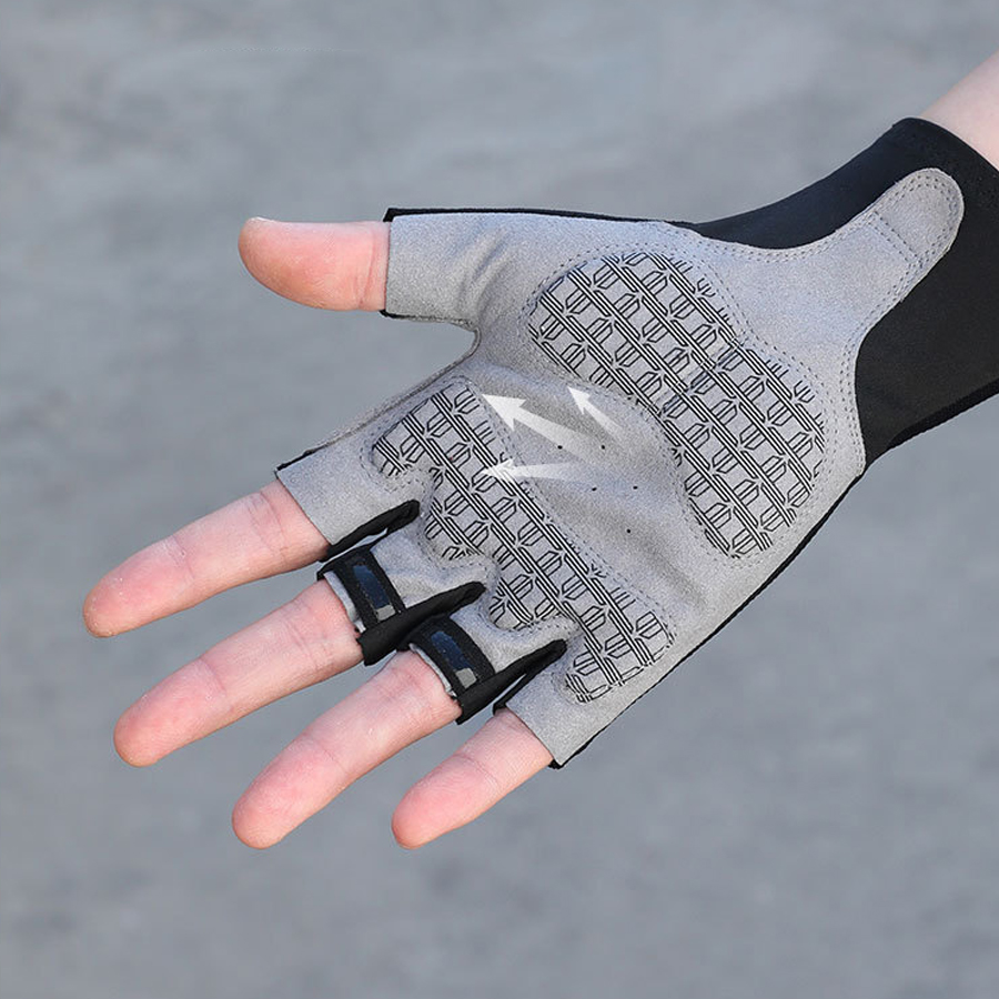 New Team cycling Gloves Half F - đánh giá và giá Name Sports Equipment